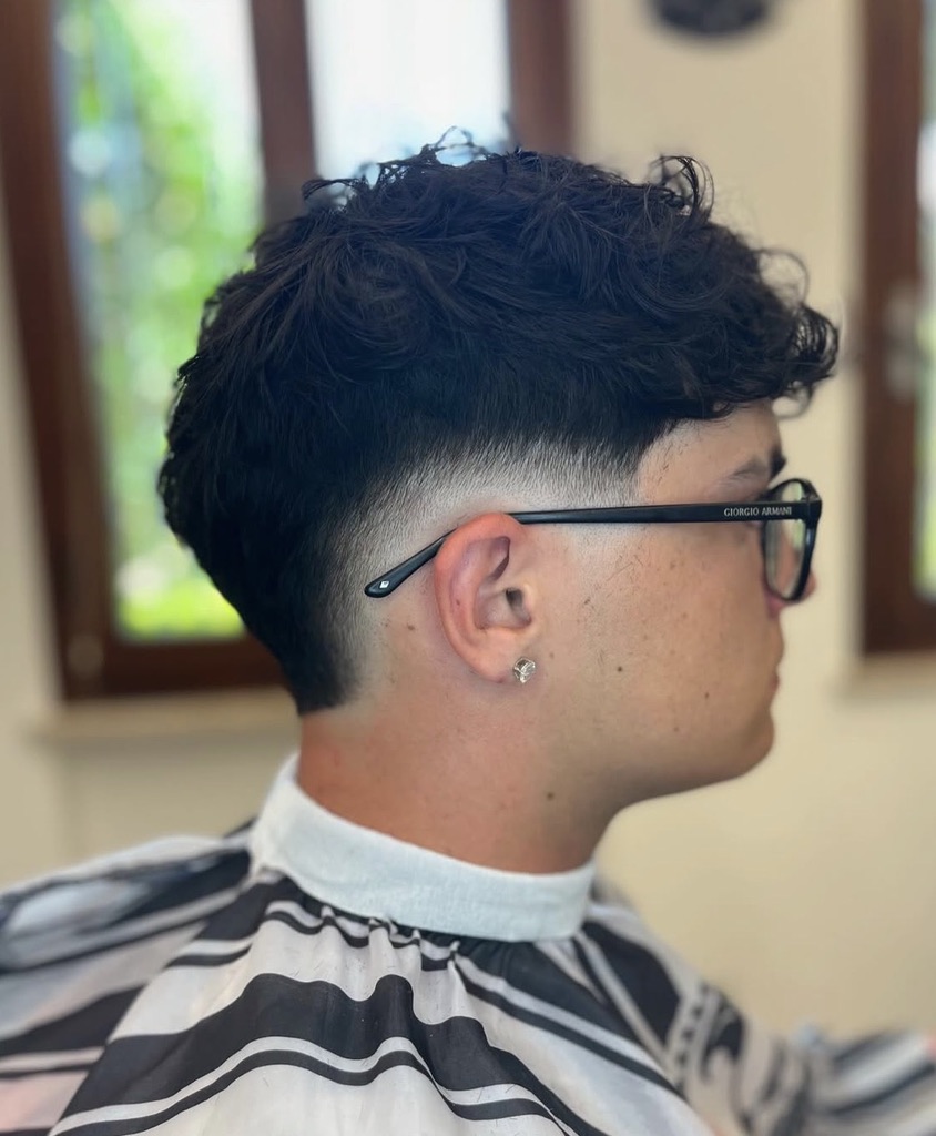 Low fade riccio